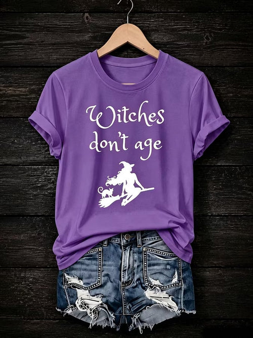 Women's Halloween Print T-Shirt