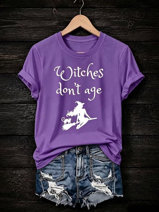 Women's Halloween Print T-Shirt