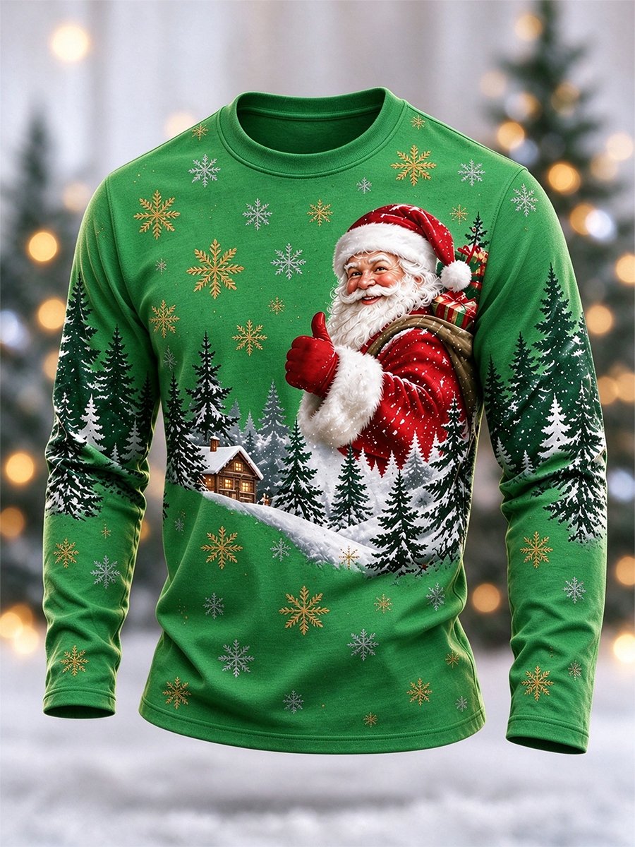 Men's Christmas Day Long-Sleeve T-Shirt