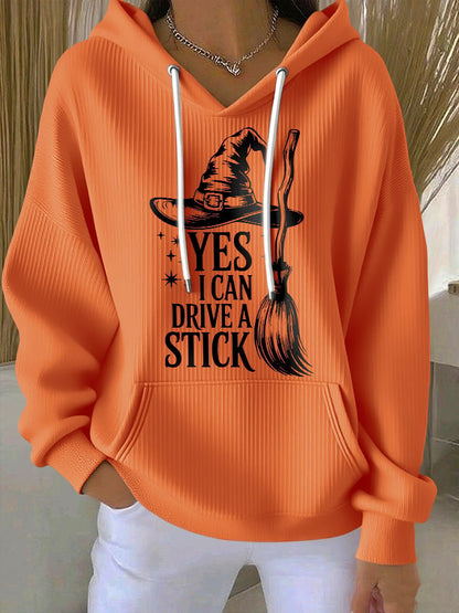 🔥HOT SALE🔥Women's Halloween Print Casual Hoodie