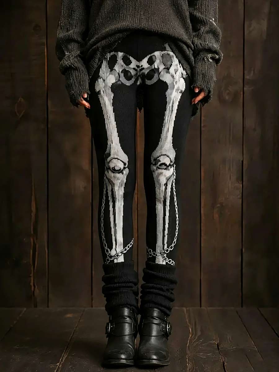 Women's Dark Gothic Style Pants