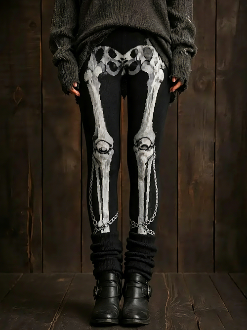 Women's Dark Gothic Style Pants