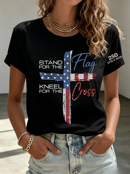 🔥Buy 3 Get 10% Off🔥Women's 250th Anniversary Printed T-shirt