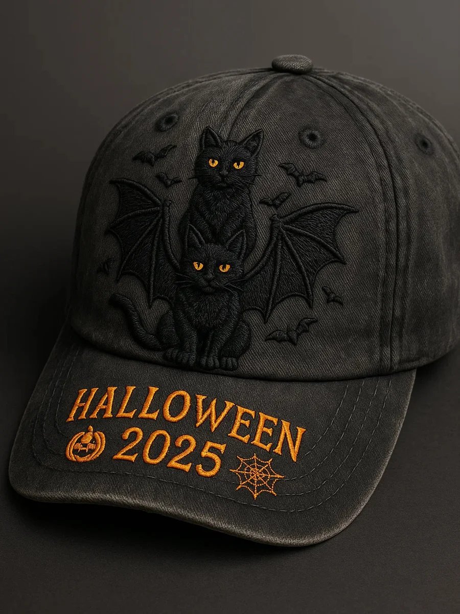 Halloween Print Baseball Cap