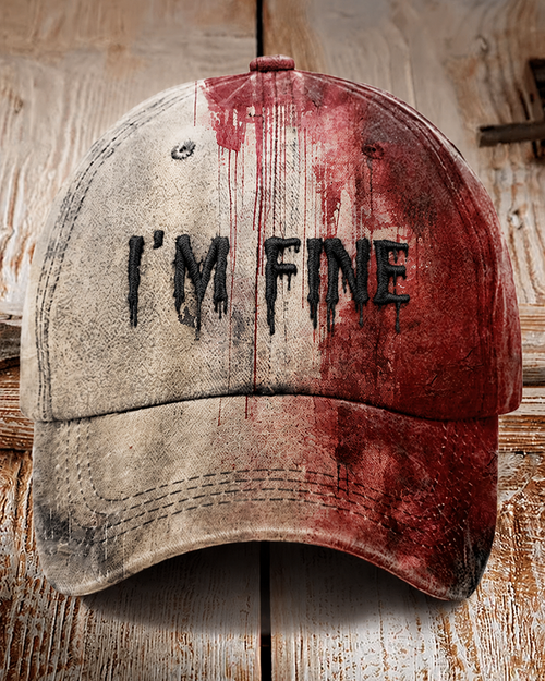 Limited Edition Unisex Dark Blood Stain Halloween Baseball Cap