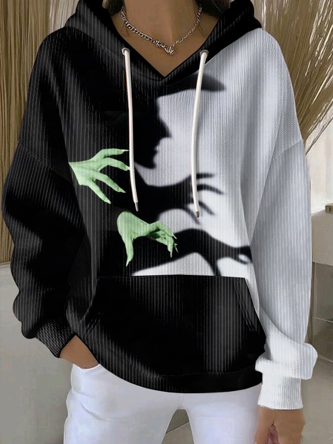 🔥Buy 2 Get 10% Off🔥Women's Halloween Witch Print Casual Sweatshirt
