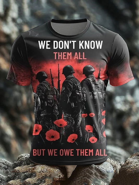 Men'S Memorial Day Short-Sleeve T-Shirt