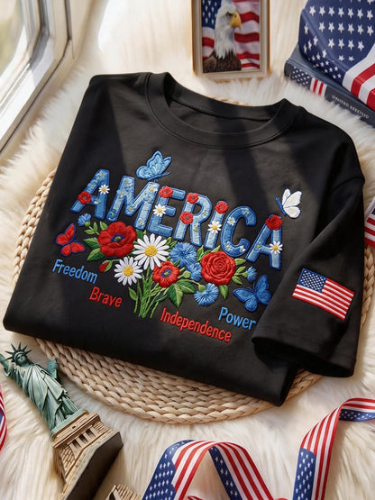 Women's American 250th Anniversary Short-Sleeve T-Shirt