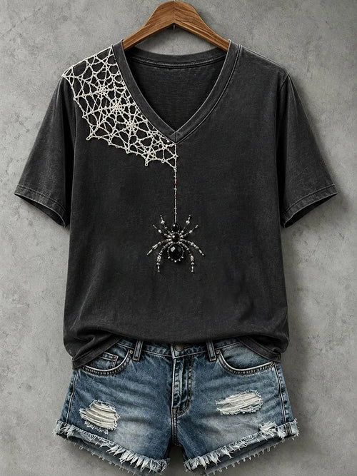 Women's Casual Halloween Printed Top