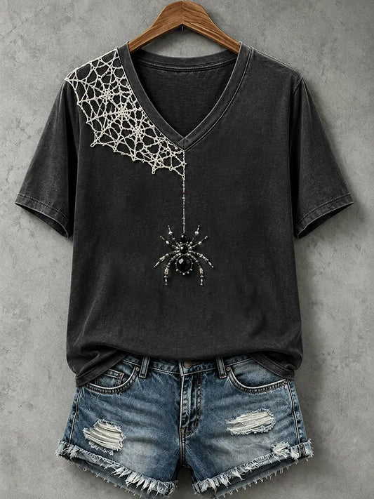 Women's Casual Halloween Printed Top