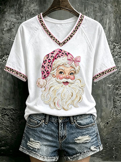 Women's Christmas Print T-Shirt