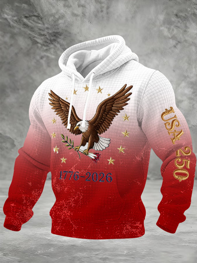 Men's 250th Anniversary Printed Hooded Sweatshirt