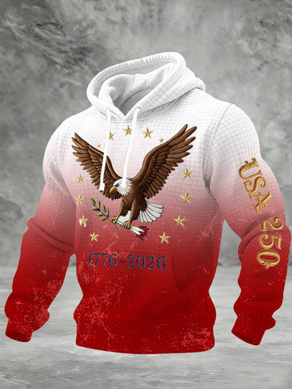 Men's 250th Anniversary Printed Hooded Sweatshirt