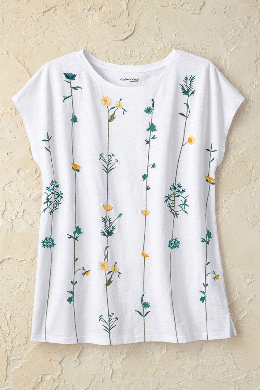 Floraline Embroidered Tunic