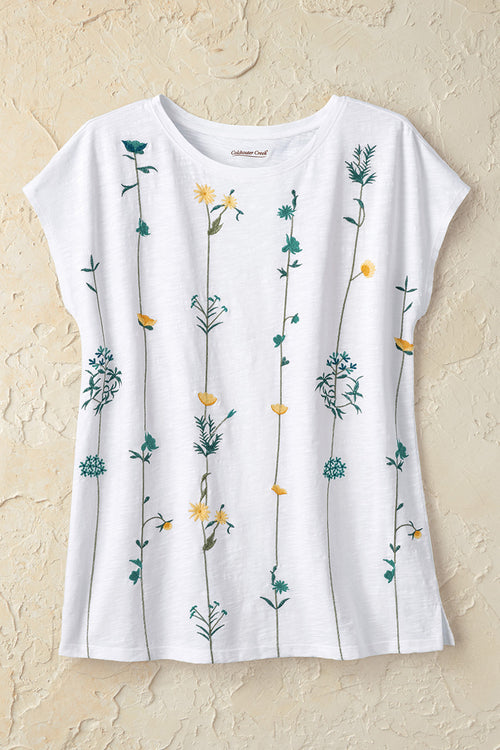 Floraline Embroidered Tunic
