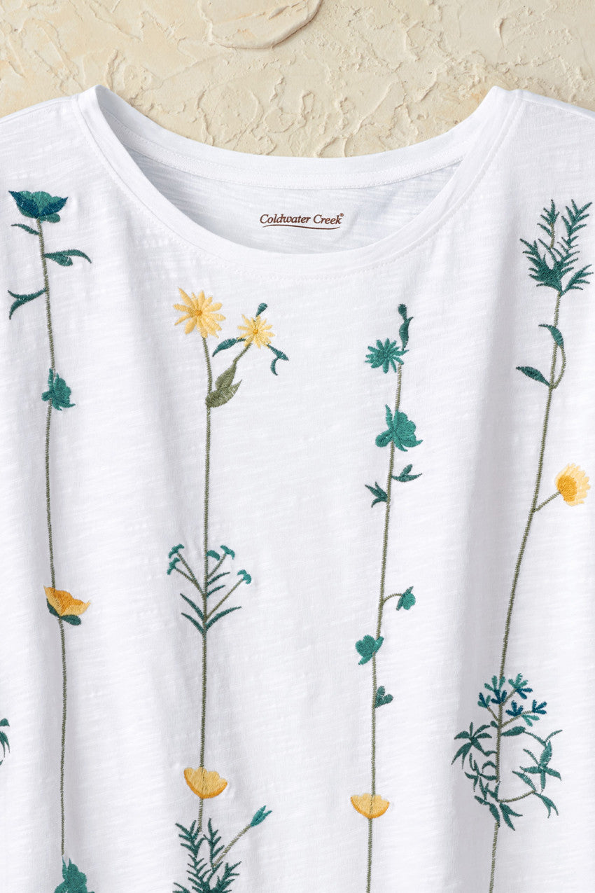 Floraline Embroidered Tunic