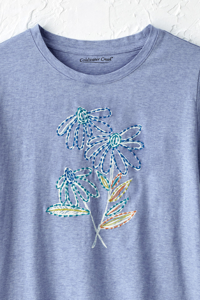 Flower Impressions Tee