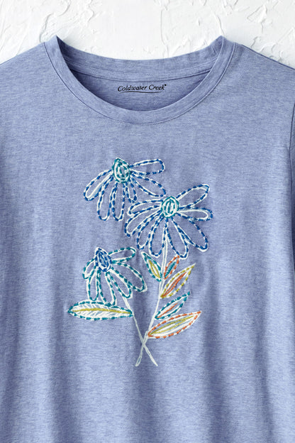 Flower Impressions Tee
