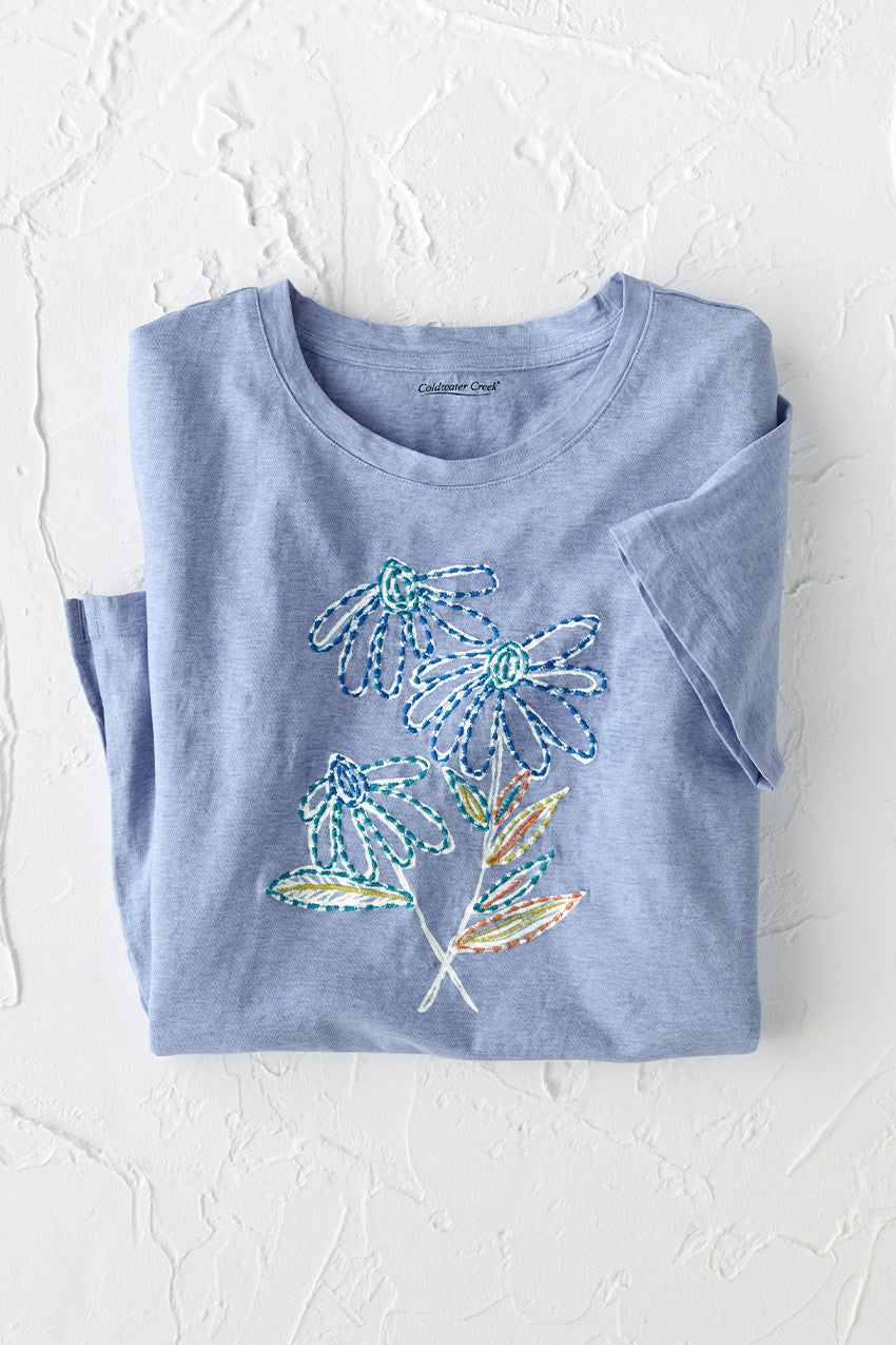 Flower Impressions Tee