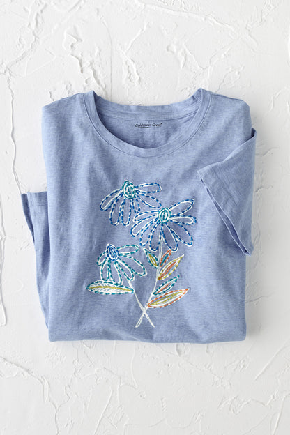Flower Impressions Tee