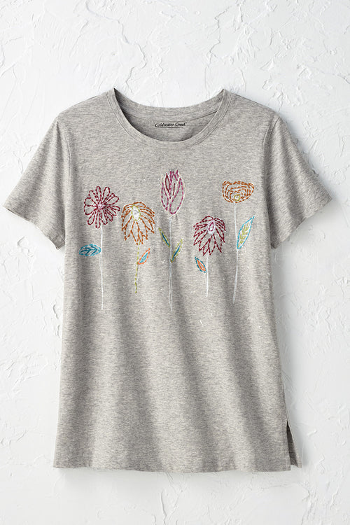 Flower Impressions Tee