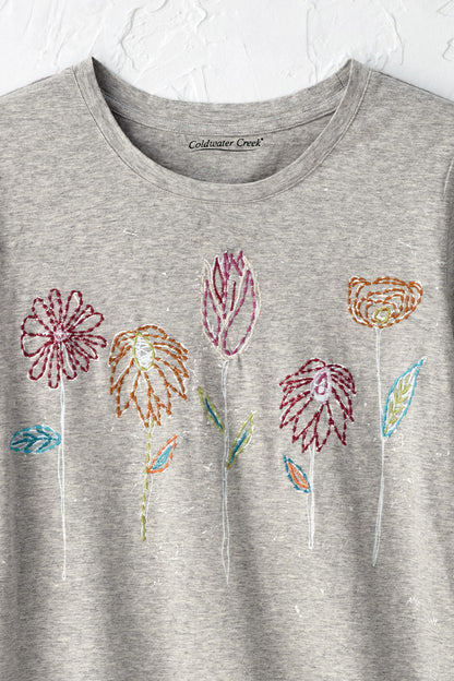 Flower Impressions Tee