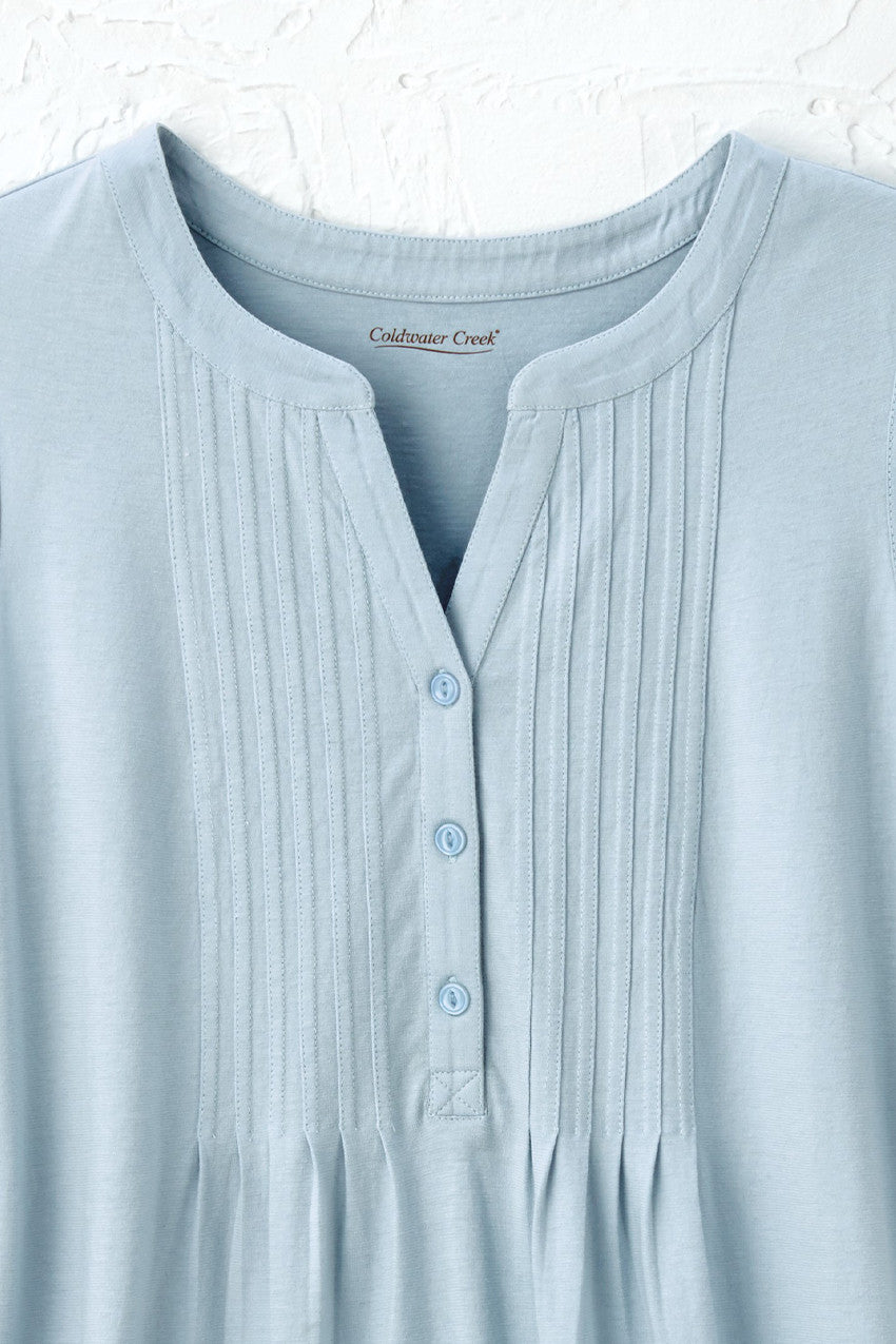 Lovely Layers Pintuck Tank