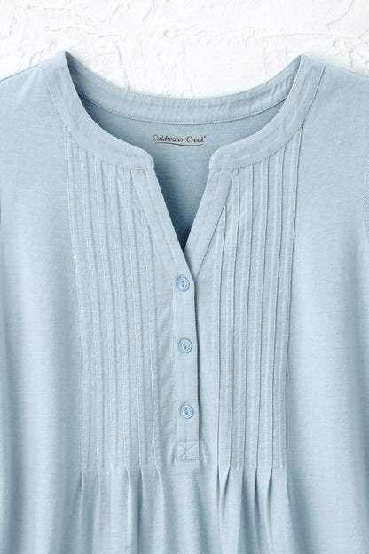Lovely Layers Pintuck Tank