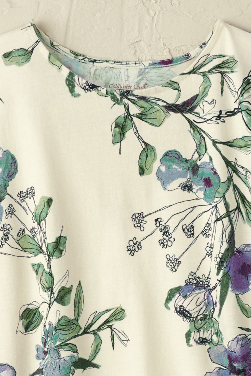 Petal Pathways Tee