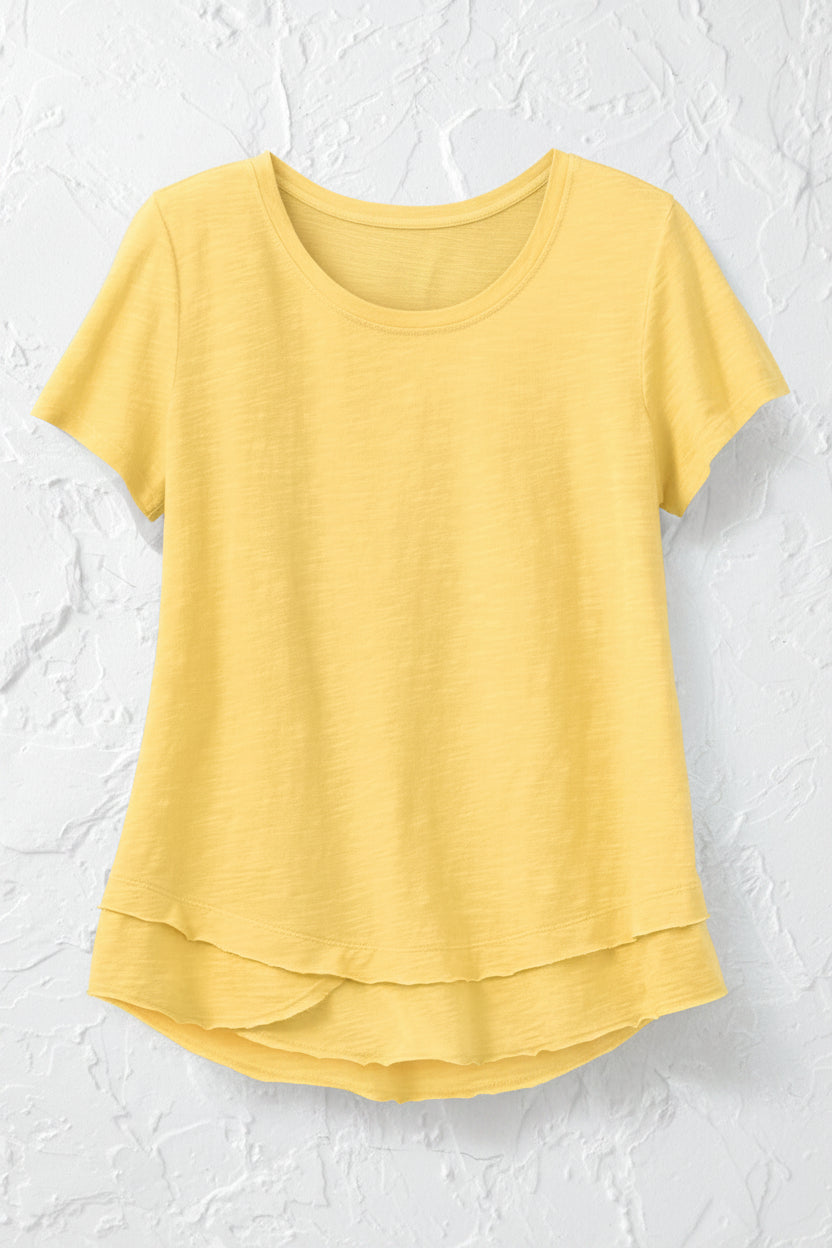 Saturday Slub Tee