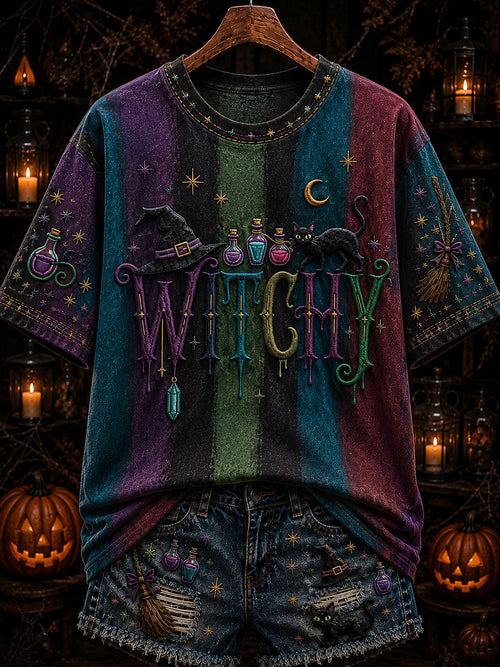 Women's “WITCHY” Printed T-shirt