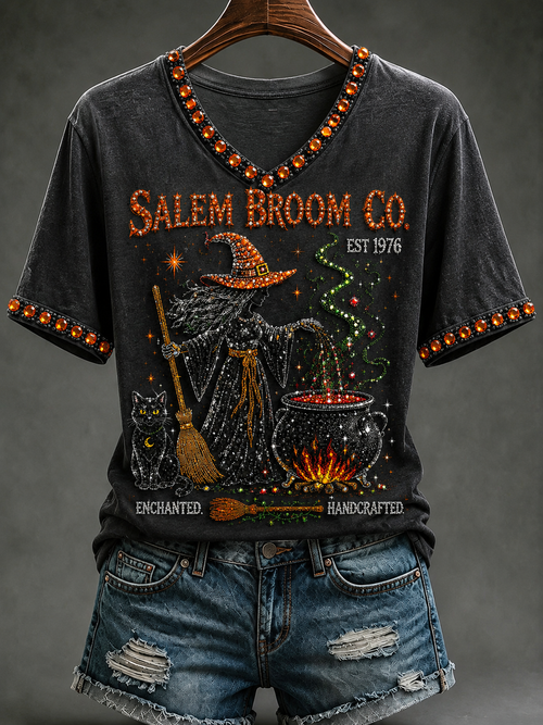 Women's Halloween Short-sleeved T-shirt