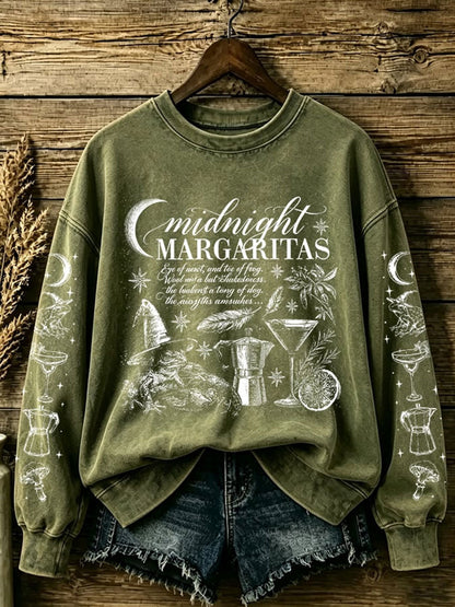 Women's Midnight Margaritas Regular Sweatshirt