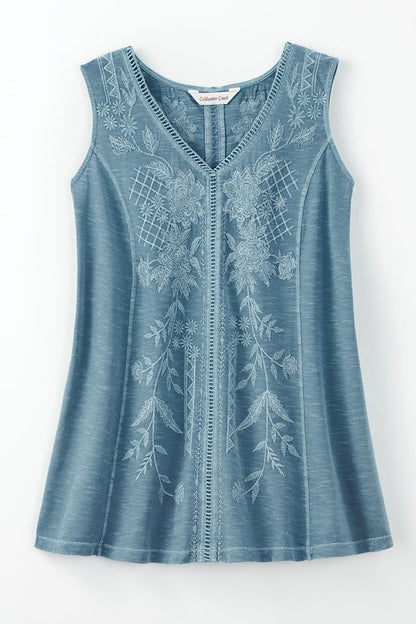 Sweetwater Embroidered Tank