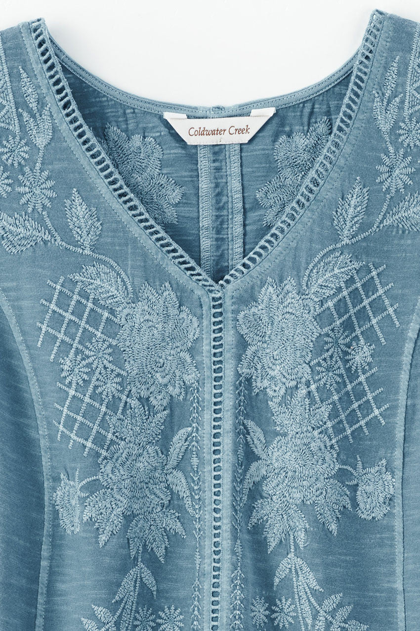 Sweetwater Embroidered Tank