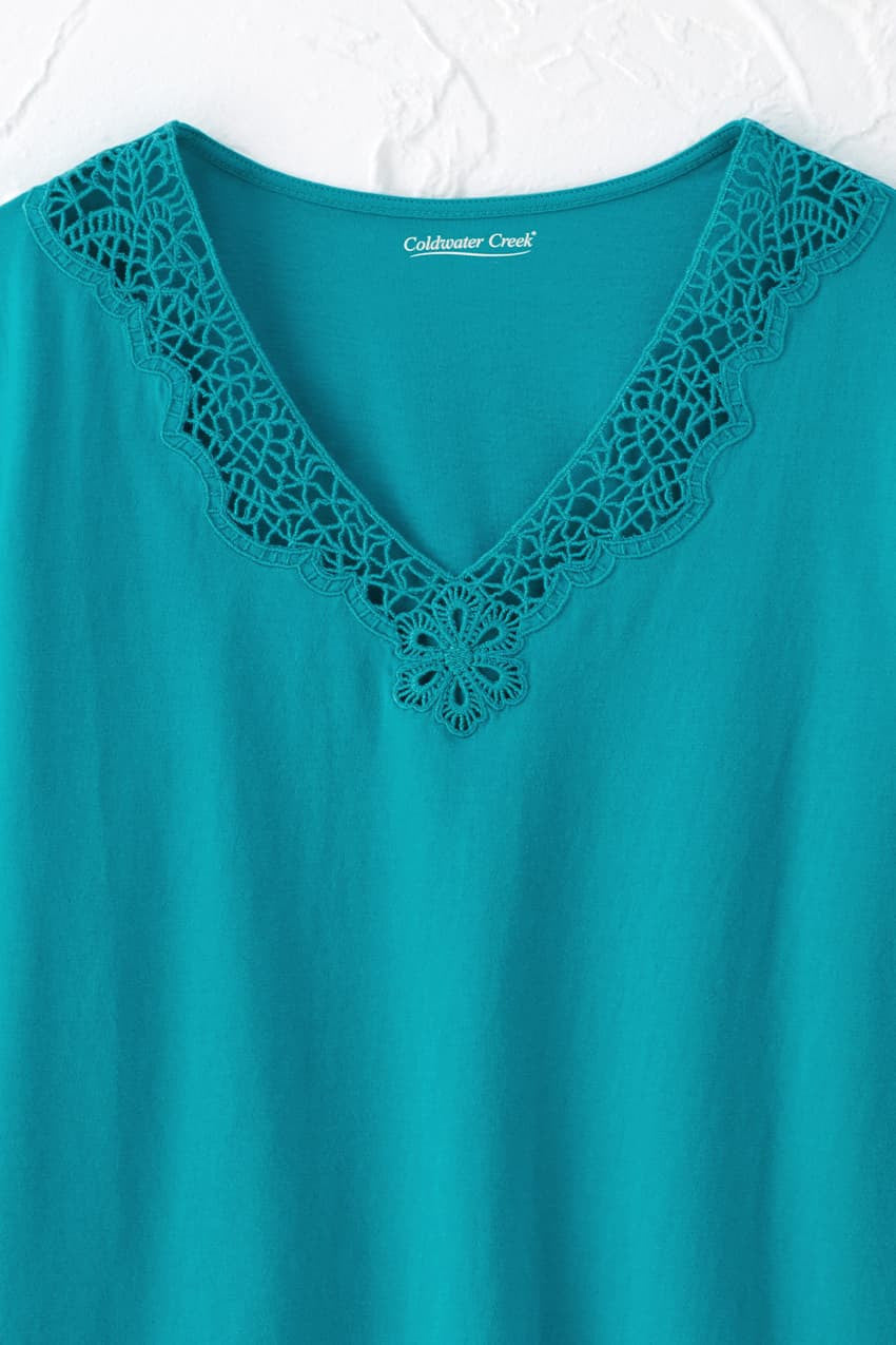 Touch of Lace Knit Top