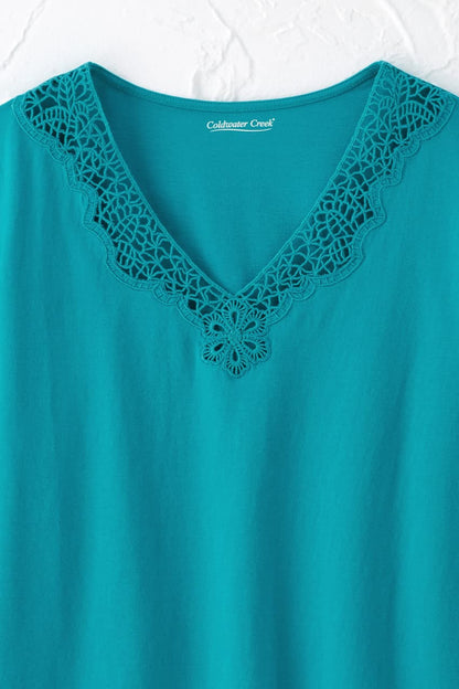 Touch of Lace Knit Top