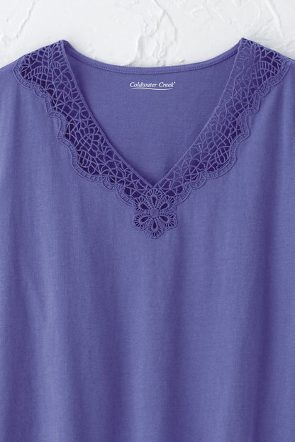 Touch of Lace Knit Top